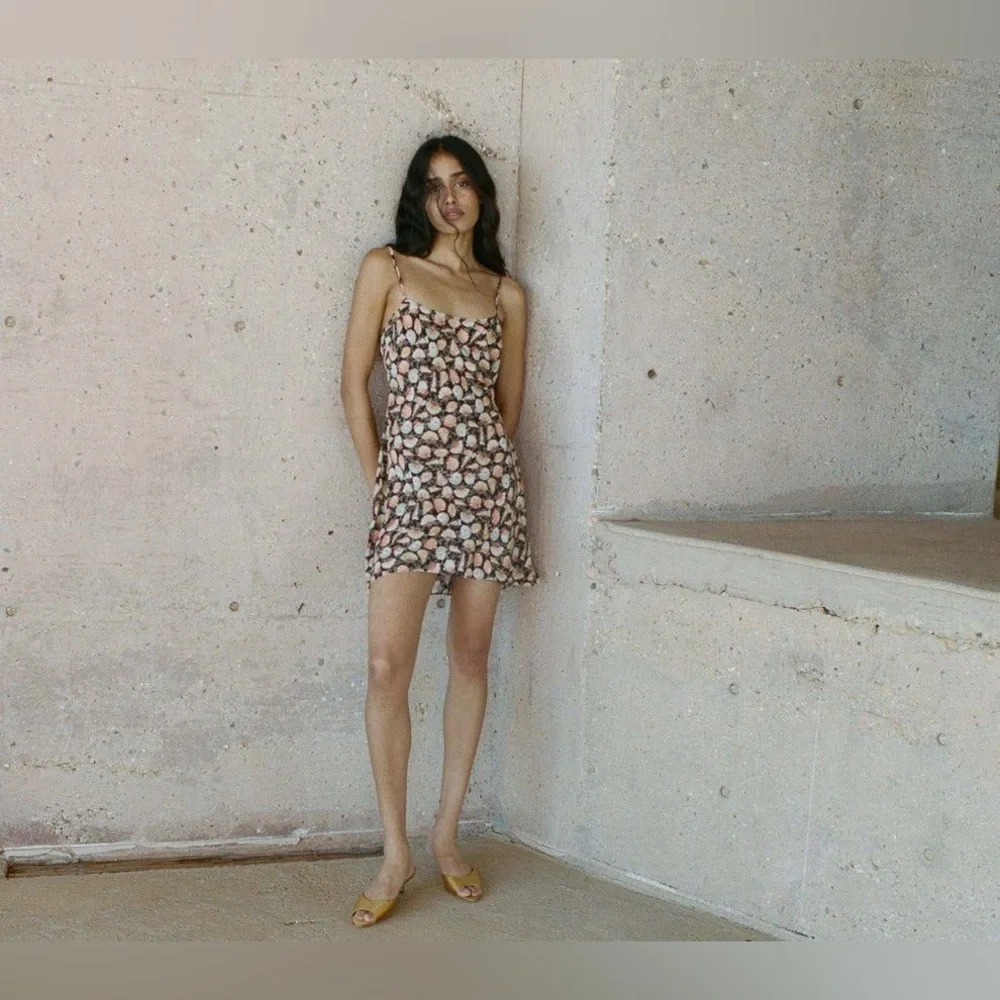 DOEN SASHA DRESS IN NOIR TRESORS DE LA MER, brand new without tags, never worn.